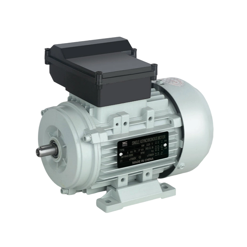 Motor asíncrono de arranque con condensador monofásico con carcasa de aluminio YY/MY